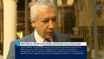 Arenas afirma que la reforma local no supondrá la desaparición de todas las mancomunidades