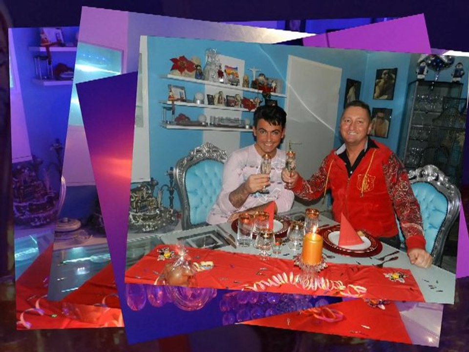 Silvester 2012-2013 Die Fellas bei Hubert und Matthias Bilder Fotos 4 Gängemenue Hammelburg