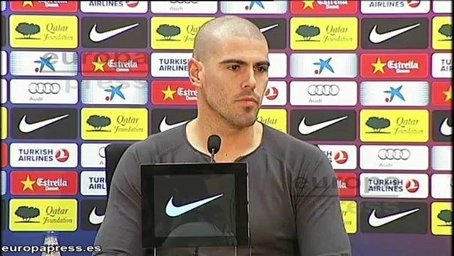 Valdés no descarta irse del Barça
