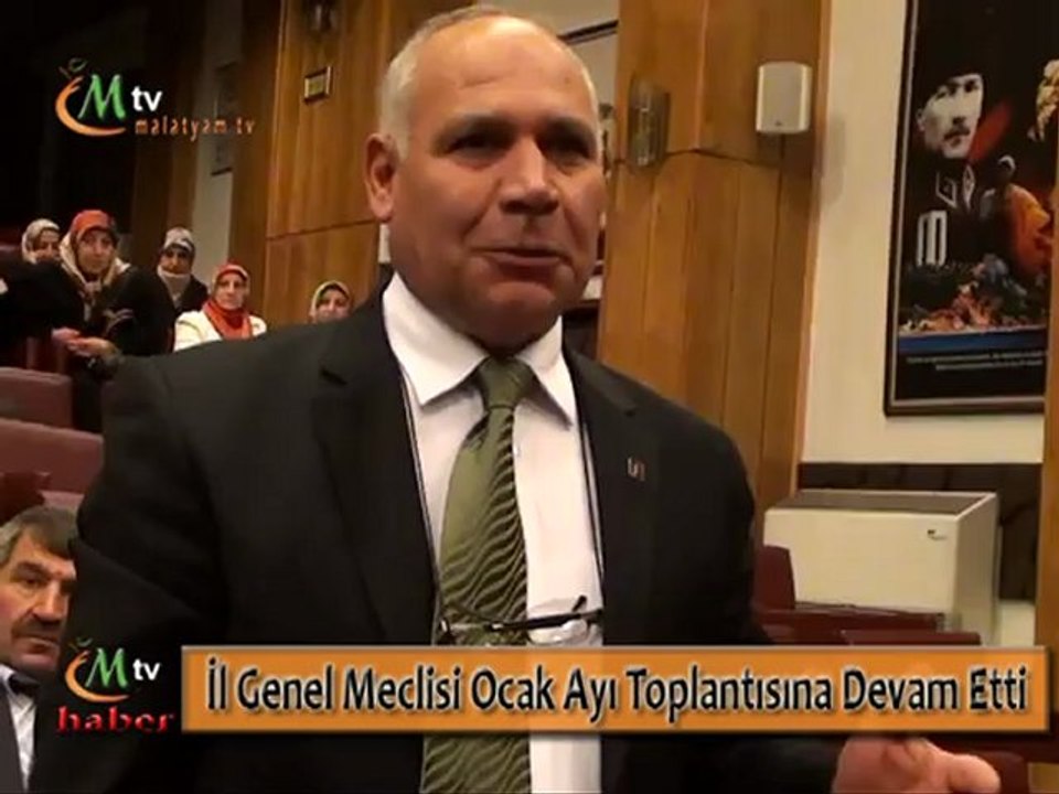 İl Genel Meclisi Ocak Ayı Toplantısına Devam Etti