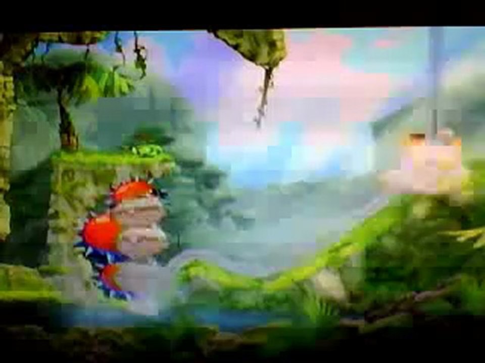 Rayman Origins Wii niveau 2