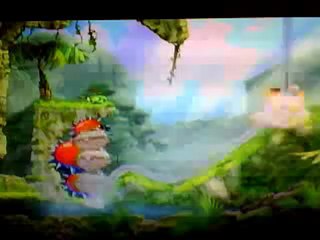 Rayman Origins Wii niveau 2