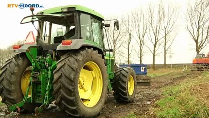 Opnieuw zorgen over Eemskanaaldijk bij Woltersum - RTV Noord