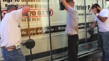 Vitrier Paris : remplacement de vitrine suite à un bris de glace