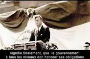 Discours Kennedy nouvel ordre mondial une semaine avant son assassinat