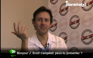 J. Scott Campbell en interview sur PlaneteBD.com