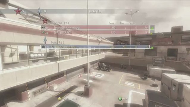 call of duty mw3 Petite partie d'infecté sur terminal en 3ème personne