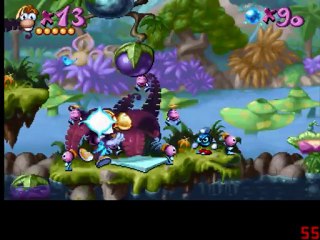 Rayman 1 Walkthrough (Part 3) - The Dream Forest - The Swamps of Forgetfulness