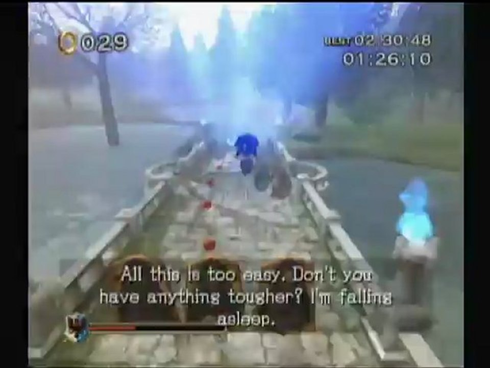 Sonic and the Black Knight (Wii) Misty Lake gameplay *HQ*