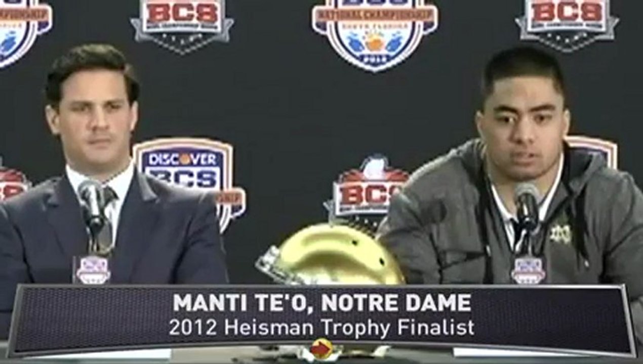 Manti Te'o, AJ McCarron Talk Title Game