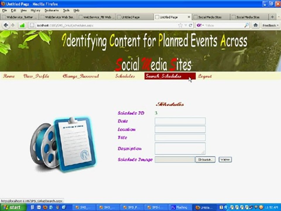 Identifying Content For Planned Events Across Social Media Sites