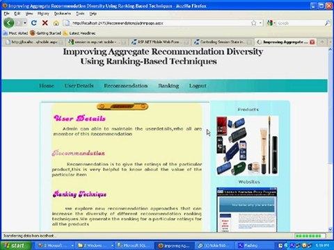 Improving Aggregate Recommendation Diversity Using Ranking-Based Techniques