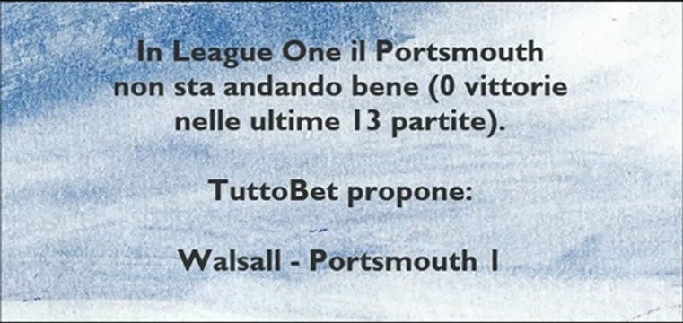 Video-Scommessa 04/01/13 .TuttoBet.