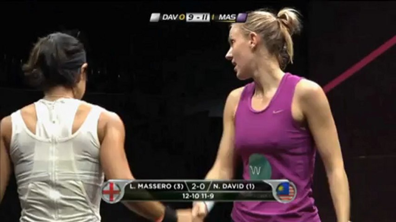 Squash: Gaultier bezwingt Nummer 1 - Massero rächt sich an David