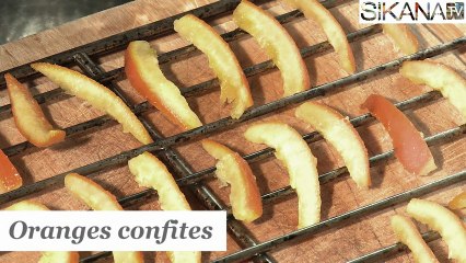 Dessert Noel : Oranges confites - HD