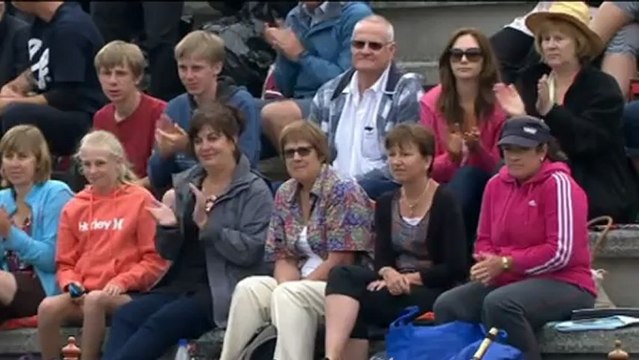 Deszcz nie powstrzymał Agnieszki Radwańskiej