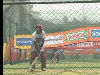 ICC World T20 2012- West Indies practice session at Pallekele.mp4