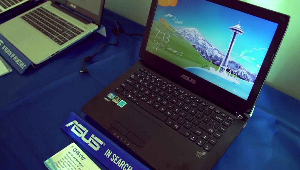 ASUS G46VW 14" RoG Gaming Notebook - Linus Tech Tips CES 2013