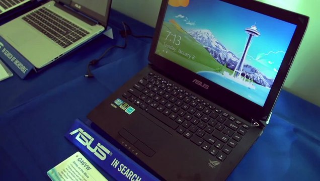 ASUS G46VW 14 RoG Gaming Notebook - Linus Tech Tips CES 2013