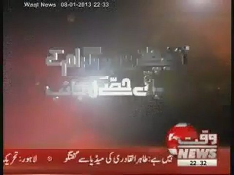 Tonight With Moeed Pirzada (Sheikh Rasheed Ahmed Interview) 08 January 2013