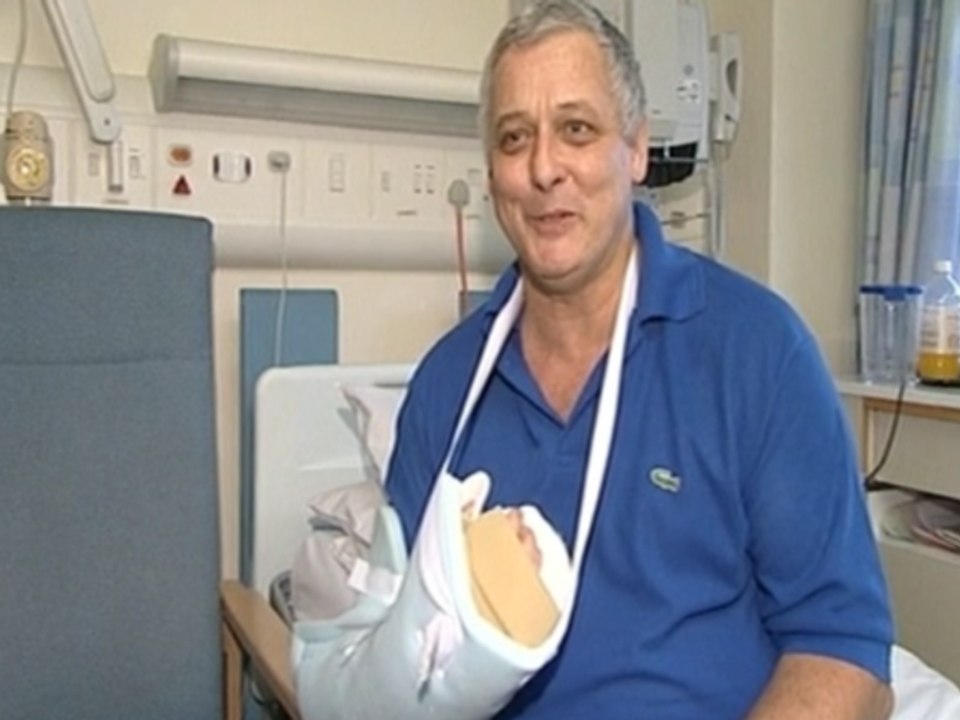 UK's First Hand Transplant Recipient Waits To Hold Grandson's Hand