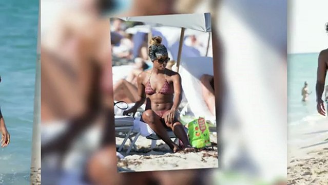 Alexandra Burke Shows Off Her Bikini Body In Miami