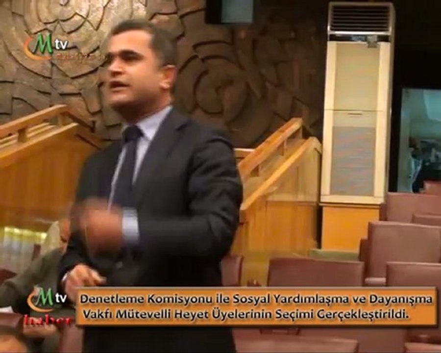 Denetleme Komisyonu ile Sosyal Yardımlaşma ve Dayanışma Vakfı mütevelli heyet üyelerinin seçimi gerçekleştirildi.