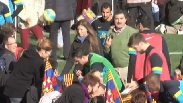 Un entrenamiento a puertas abiertas muy especial