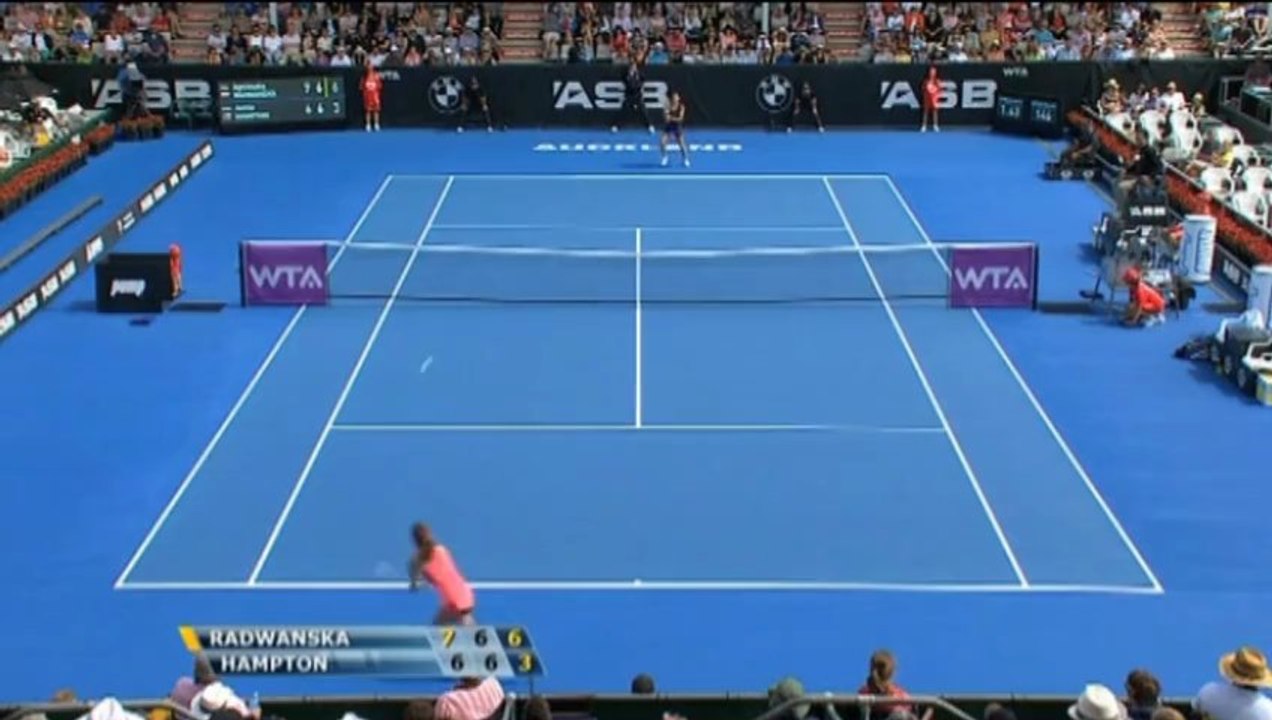 Auckland: Radwanska zieht ins Finale ein