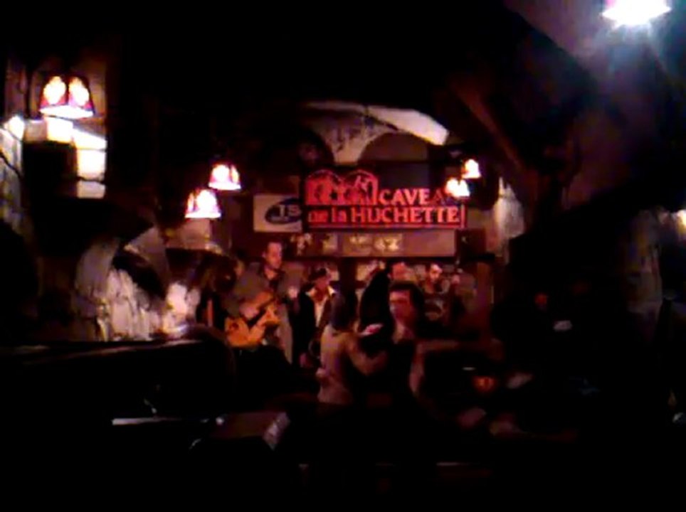 Jean Marc Labbé joue avec Drew Davies au caveau de la huchette (swing)1