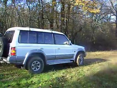 4x4 pajero petit franchissement