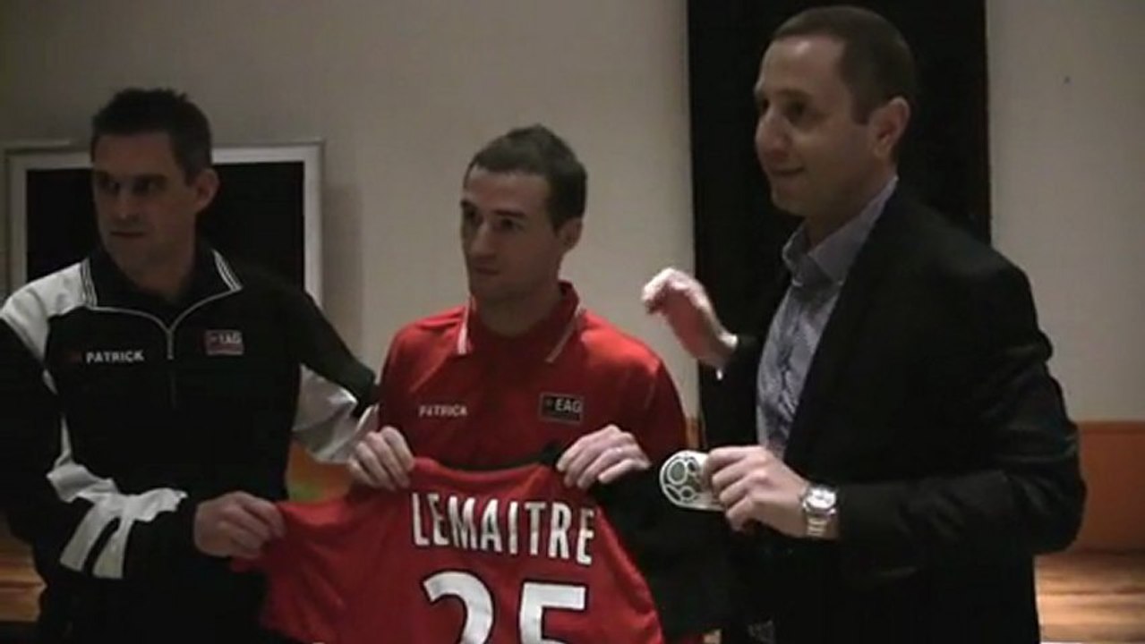 EAG La présentation de Reynald Lemaitre