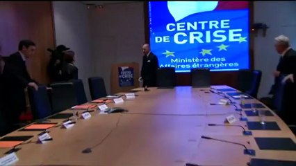 Fabius poursuit ses rencontres avec les familles des otages