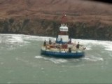 Grounded Drill Ship Has Not Spilled Fuel Officials Say