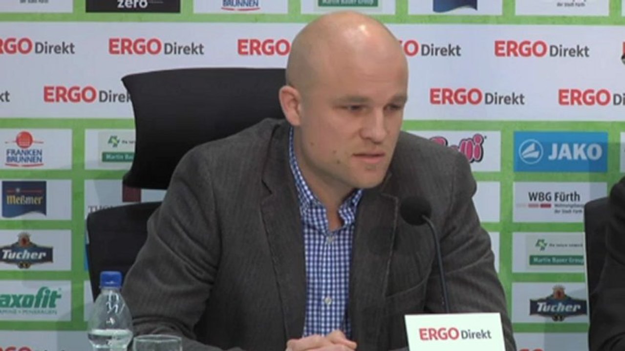 Rouven Schröder freut sich auf seine Aufgabe bei Greuther Fürth