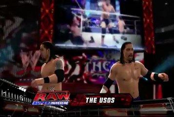 The Usos Entrée WWE 13 avec RITUEL + EXPLOSION + JUSTIN ROBERT