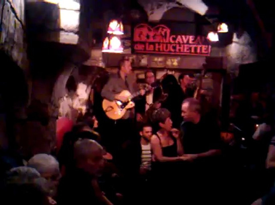 Jean Marc Labbé joue avec Drew Davies au caveau de la huchette (swing)5.