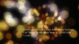 2013 New Years Celebration Wishes From American Paint Pro.Co