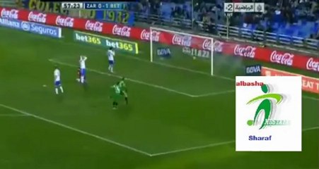هدف ريال بيتيس الثانى أمام ريال سوسيداد مولينا 4_1_2013