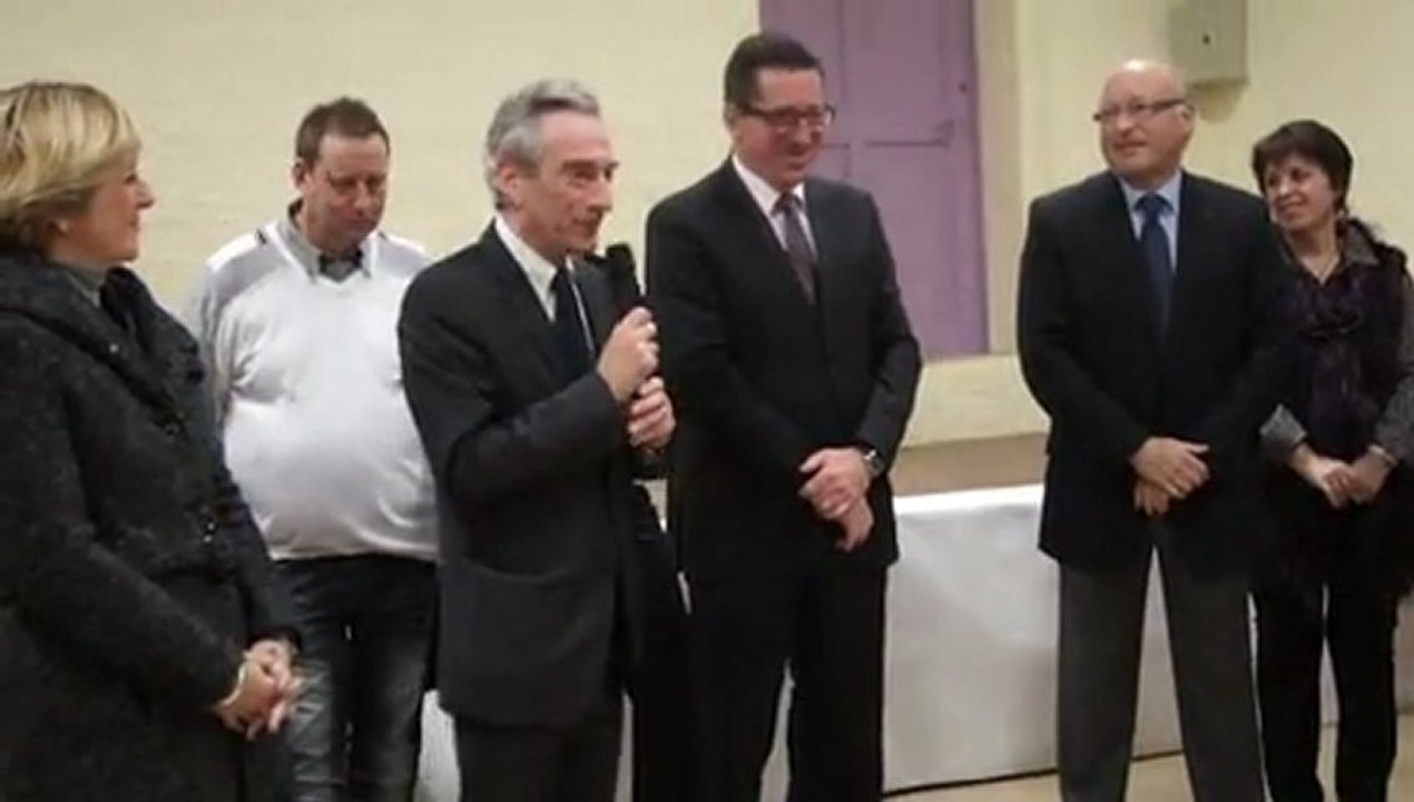 Voeux Patrick LABAUNE (Serves-sur-Rhône, 4 janvier 2013)