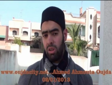 الطالب أحموتا أحمد يقدم شهادة في حق الدكتور مصطفى بنحمزة رئيس المجلس العلمي المحلي بوجدة