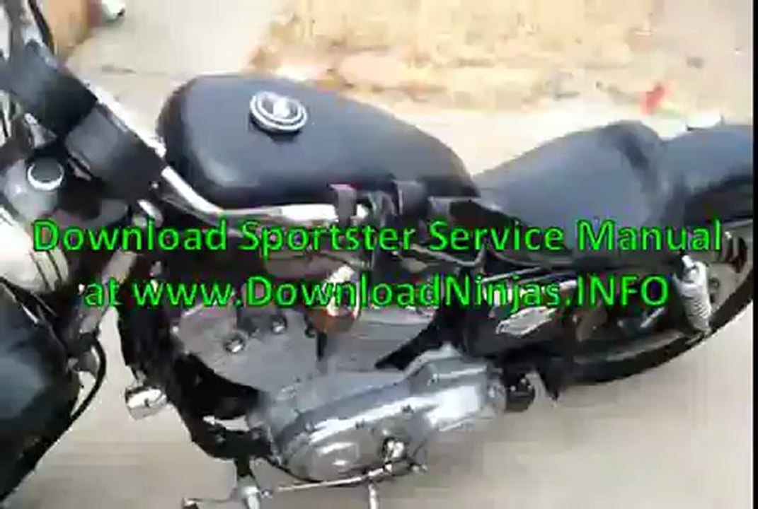 Harley Davidson Sportster XLH Hugger 883 19000m_(new)