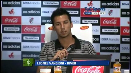 Presentacion de Leonel Vangioni