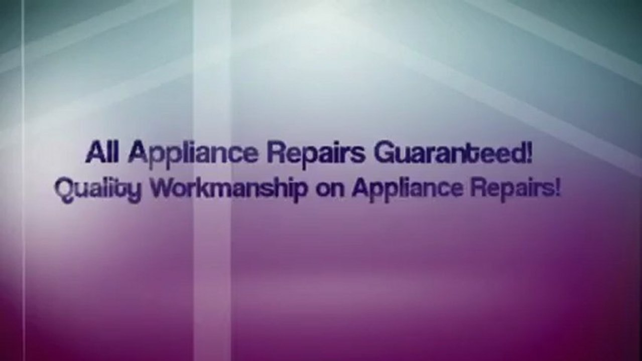 Appliance Repair San Francisco ca Call 415-689-8180