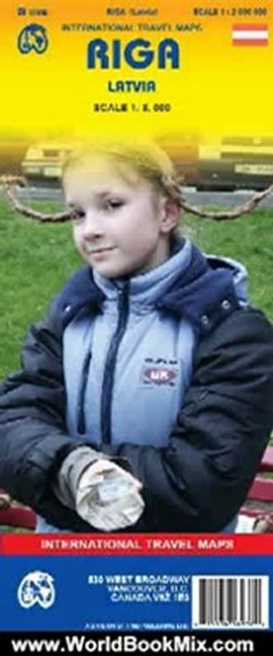 World Book Review: Riga (Latvia) 1:8,000 Street Map by ITM Canada