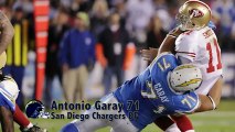 NFL Player Antonio Garay and 989