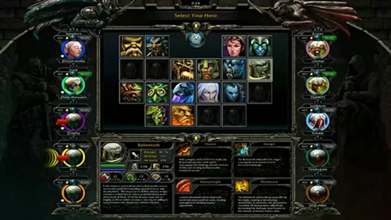 GameTag.com - #1 Place To Sell Heroes of Newerth Accounts - Starting the game