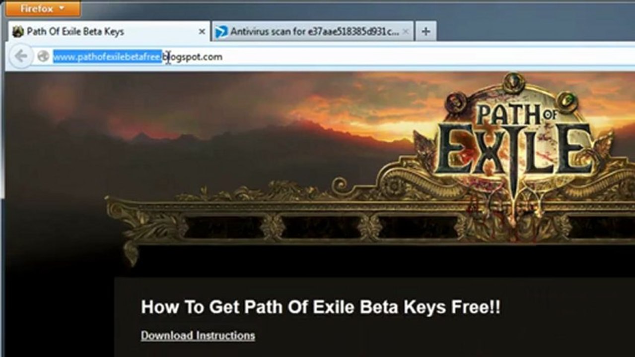 Free Path Of Exile Beta - Leaked Tutorial