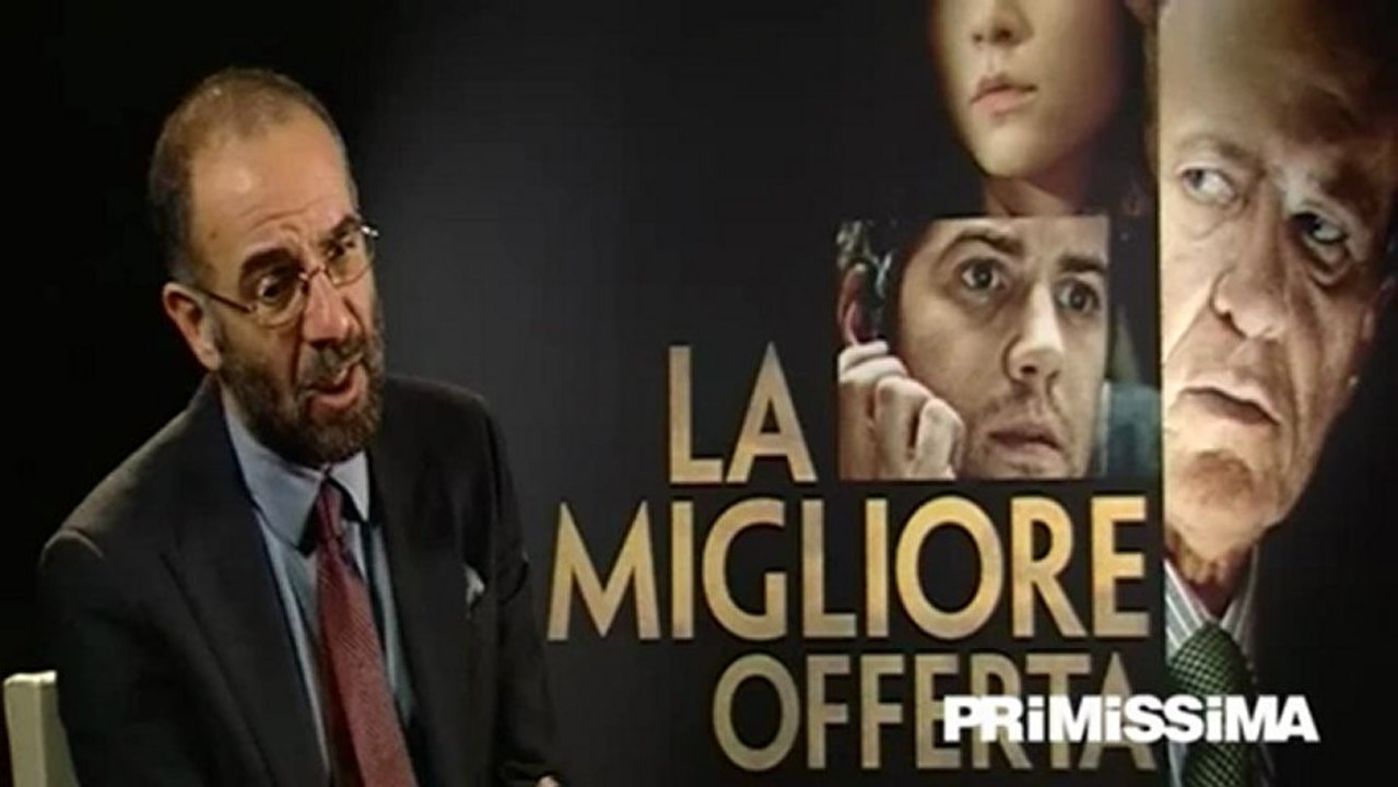 Intervista a Giuseppe Tornatore regista del film La migliore offerta