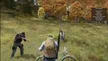 Arma II DayZ Mod: Day 4 Part 3 - An EPIC Bicycle Ride!!!